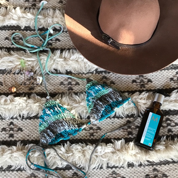 Tori Praver string bikini top - Picture 1 of 4